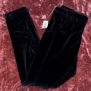 NWT VTG Black Velvet Pants